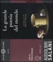 La grande poesia del mondo. Audiolibro. 2 CD Audio