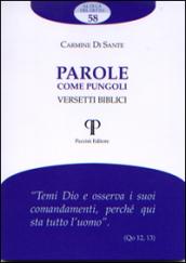 Parole come pungoli. Versetti biblici