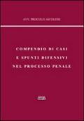 Compendio di casi e spunti difensivi nel processo penale