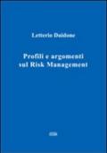 Profili e argomenti sul risk management