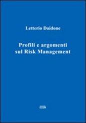 Profili e argomenti sul risk management