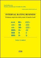 Internal rating business. Evidenze empiriche della prassi di banche locali