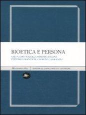 Bioetica e persona