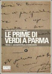 Le prime di Verdi a Parma: 2