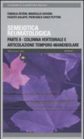 Semeiotica reumatologica. Parte seconda. Colonna vertebrale e articolazione temporo-mandibolare