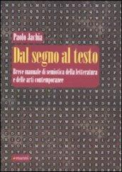 Dal segno al testo. Breve manuale di semiotica della letteratura e delle arti contemporanee