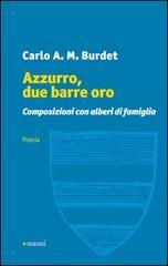 Azzurro, due barre oro. Composizioni con alberi di famiglia