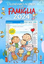 Calendario-agenda della famiglia 2024