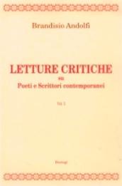 Letture critiche. Su poeti e scrittori contemporanei: 1