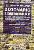 Dizionario biobliografico. Dei poeti e dei narratori italiani dal secondo Novecento ad oggi. 4.