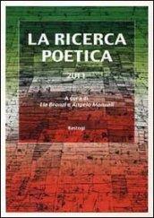 La ricerca poetica 2011