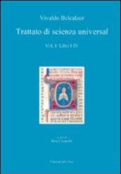 Trattato di scienza univerale. Ediz. multilingue: 1