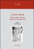 Li fatti de' romani dei manoscritti Hamilton 67 e Riccardiano 2418. Ediz. critica