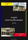 Quaderni di studi italiani e romeni (2011). Ediz. multilingue: 6