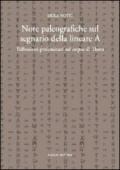 Note paleografiche sul segnario della lineare A. Riflesioni preliminari sul corpus di Thera