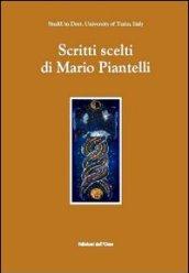 Scritti scelti di Mario Piantelli