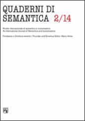 Quaderni di semantica (2014). Ediz. multilingue