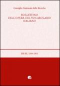 Bollettino dell'opera del vocabolario italiano vol. 19-20
