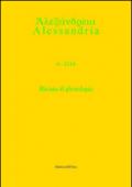 Alessandria. Rivista di glottologia (2014): 8