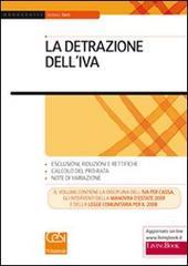 La detrazione dell'IVA