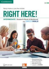 Right here! Intermediate. Student's pack: Start book, Work book, Skills book. Con INVALSI. Per le Scuole superiori. Con espansione online