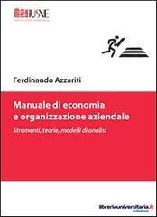 Manuale di economia e organizzazione aziendale