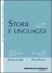 Storie e linguaggi. Rivista di studi umanistici. Ediz. italiana e inglese: 1