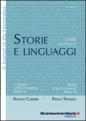 Storie e linguaggi. Rivista di studi umanistici. Ediz. italiana e inglese: 2