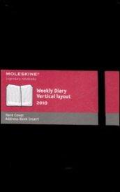 MOLESKINE AGENDA SETTIMANALE VERTICALE DOPPIA 2010 LARGE N.14