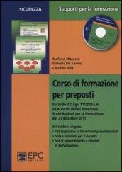 Corso di formazione per preposti