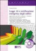 Legge 10 e certificazione energetica degli edifici