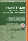 Prontuario cause e malattie di origine lavorativa. Con software