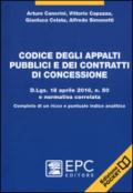 Codice degli appalti pubblici e dei contratti di concessione. Ediz. pocket