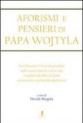 Aforismi e pensieri di Papa Wojtyla