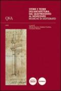 Storie e teorie dell'architettura dal Quattrocento al Novecento. Ricerche di dottorato