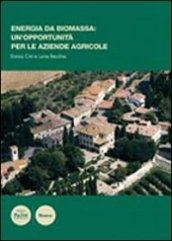 Energia di biomassa: un'opportunità per le aziende agricole