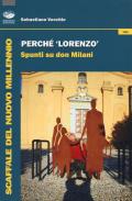 Perché Lorenzo. Spunti su Don Milani