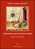 Testimonianze e generi del costume in Sicilia. Mode, «Loci», folklore