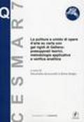 La pulitura a umido di opere d'arte su carta con gel rigidi di Gellano. Presupposti teorici metodologia applicativa e verifica analitica