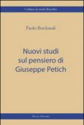 Nuovi studi sul pensiero di Giuseppe Petich