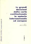 Grandi decisioni della corte costituzionale