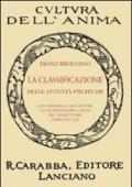 La classificazione delle attività psichiche