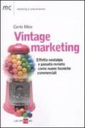 Vintage marketing. Effetto nostlagia e passato remoto come nuove tecniche commerciali