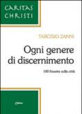 Ogni genere di discernimento. 100 finestre sulla città