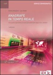 Anagrafe in tempo reale. Con CD-ROM