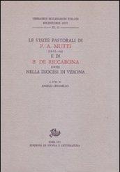 Le visite pastorali di Pietro Aurelio Mutti (1842-1846) e Benedetto De Riccabona (1858) nella diocesi di Verona