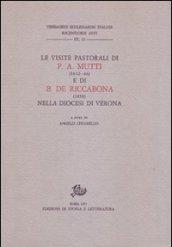 Le visite pastorali di Pietro Aurelio Mutti (1842-1846) e Benedetto De Riccabona (1858) nella diocesi di Verona