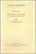 Lettres de jeunesse et lettres d'amitié