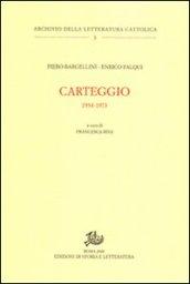 Carteggio 1934-1973