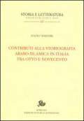 Contributi alla storiografia arabo-islamica italiana tra Otto e Novecento